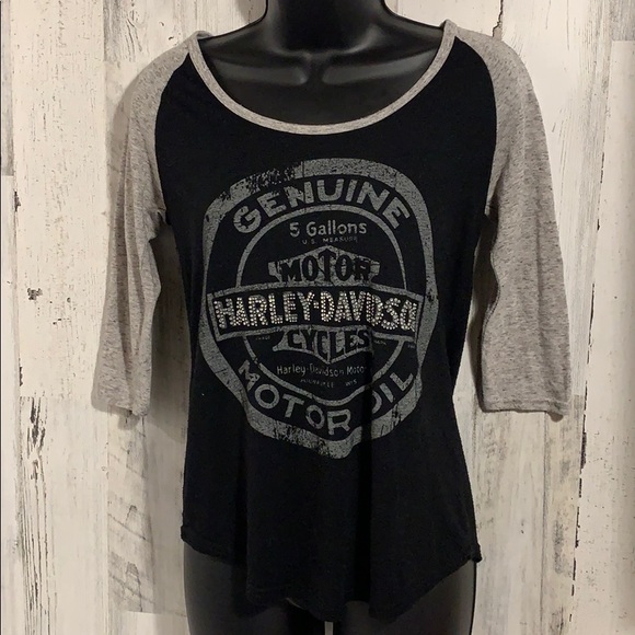 Harley-Davidson Tops - Harley-Davidson Women’s T-shirt 3/4 Sleeve